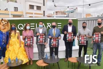 Tutto Durán estuvo el pasado martes en Telde en la presentación del proyecto para dinamizar la zona comercial abierta de Los Llanos/Francisco Javier Santana y TA.